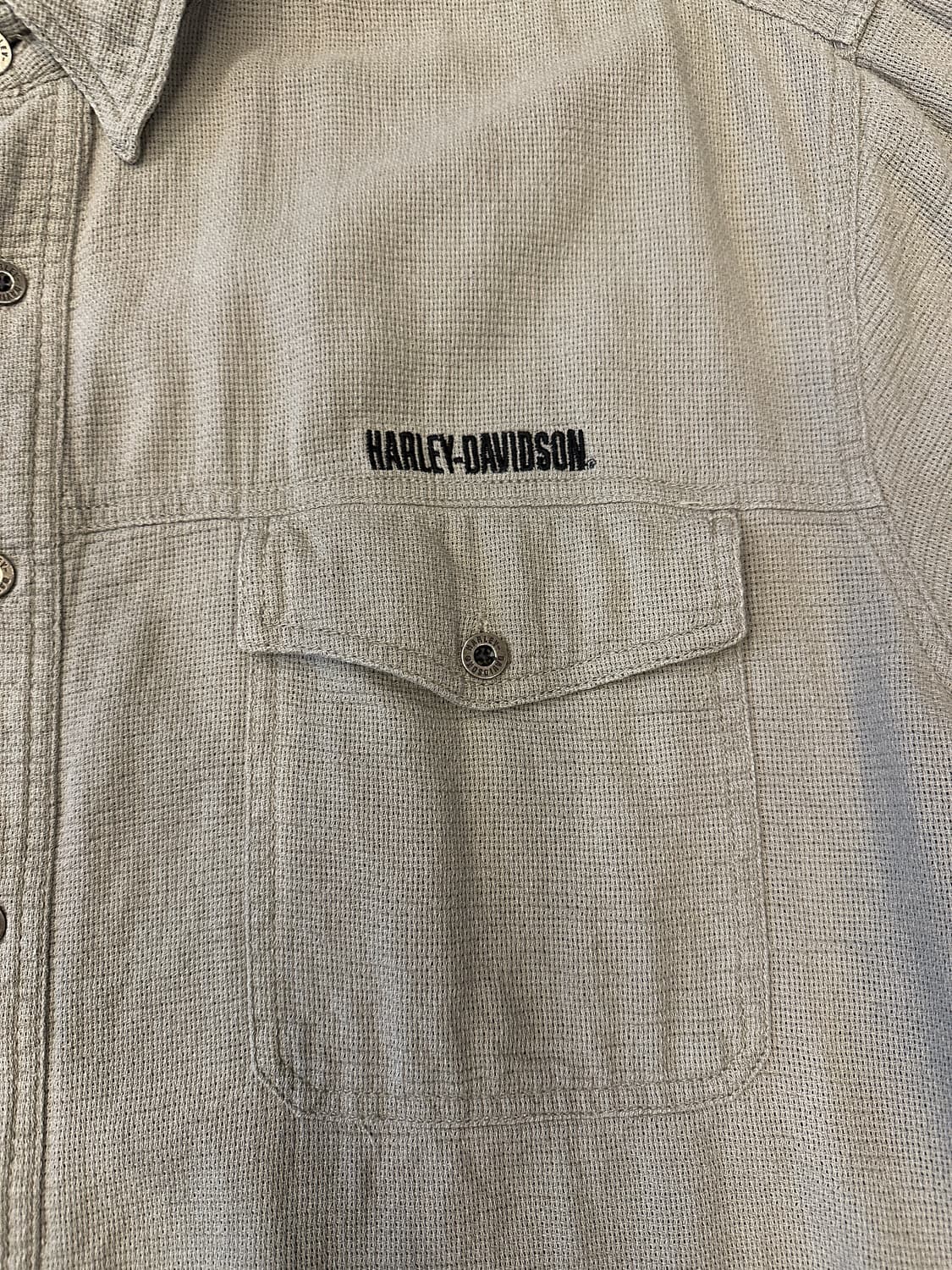 00s Harley Davidson 할리 데이비슨 반팔 셔츠 XXL 상품이미지3