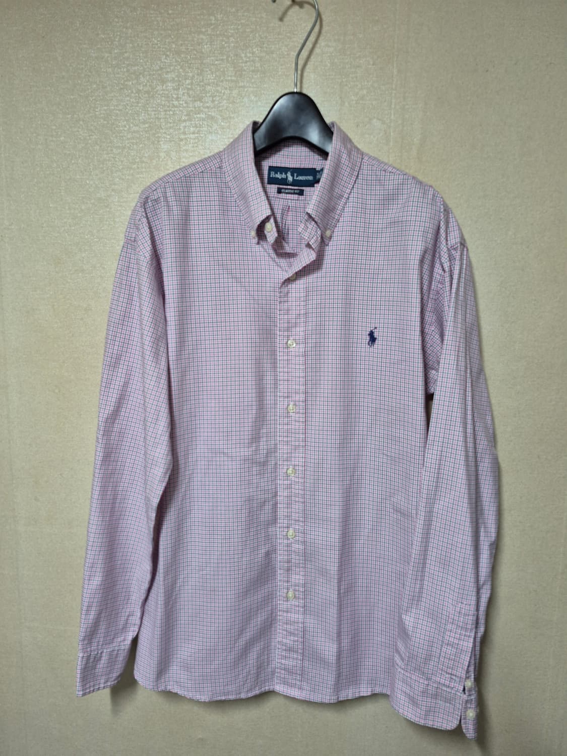 폴로 랄프로렌 잔체크 셔츠 상품이미지1