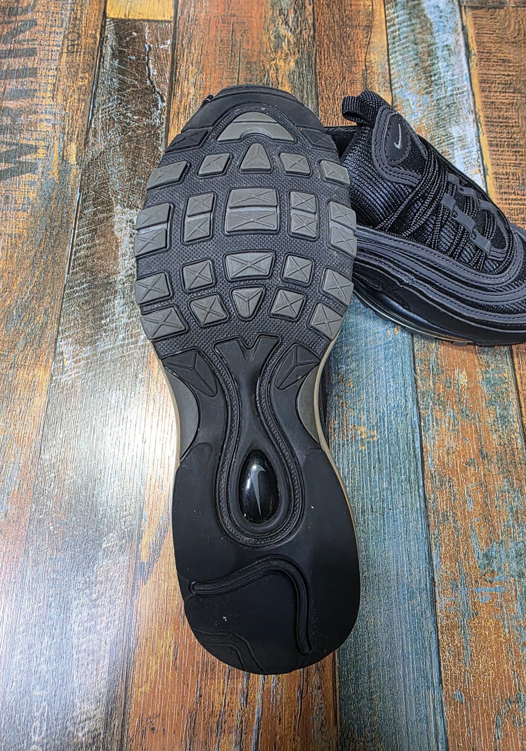 나이키 에어맥스 97 블랙 다크 그레이 / 6반 (235) 상품이미지10