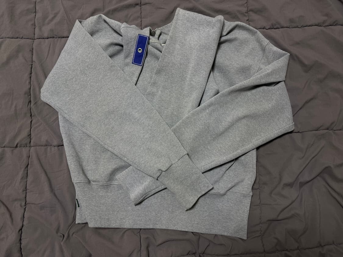 Karactor 카락터 Writer 후드집업 멜란지 그레이 00 팝니다 상품이미지3