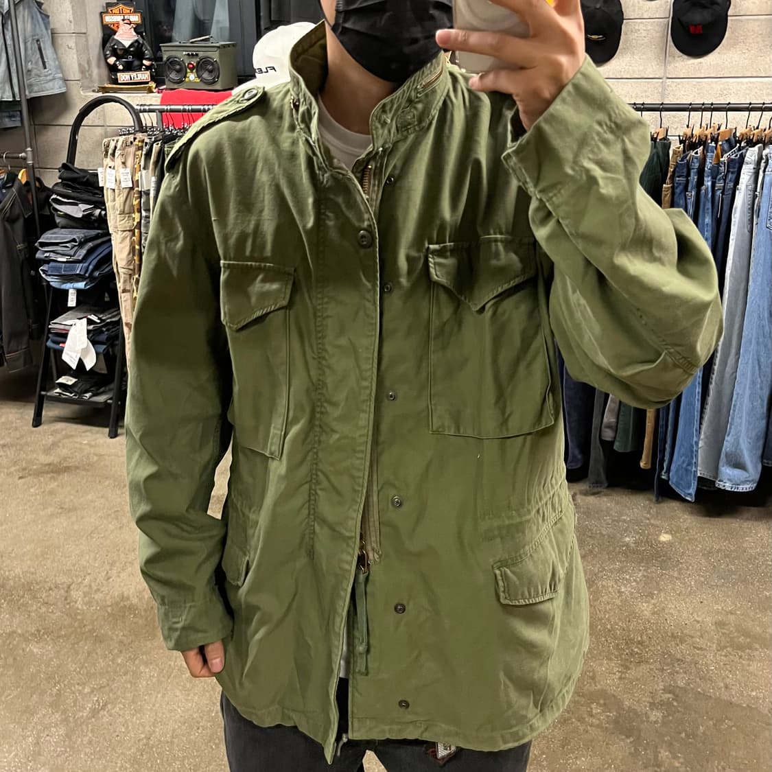 70s 오리지날 M-65 필드자켓 (L/R) 상품이미지8