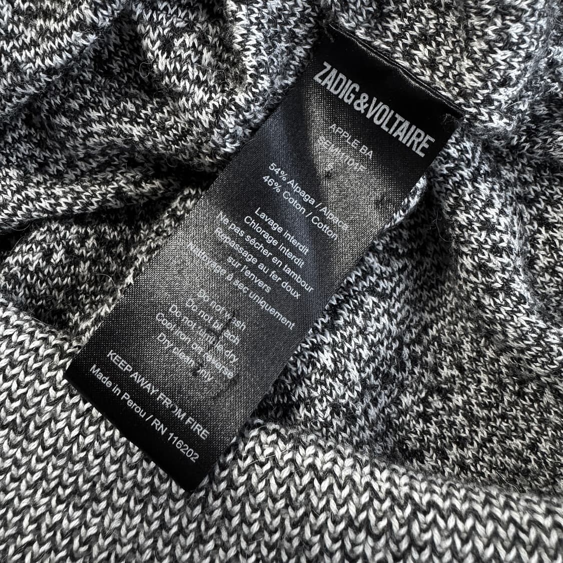 쟈딕앤볼테르 알파카 블렌드 브이넥 니트 상품이미지3