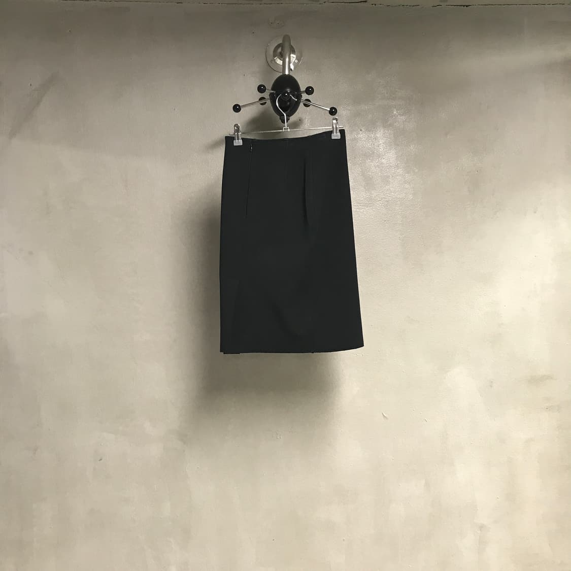 질샌더 NAVY 블랙 스커트 34 상품이미지4