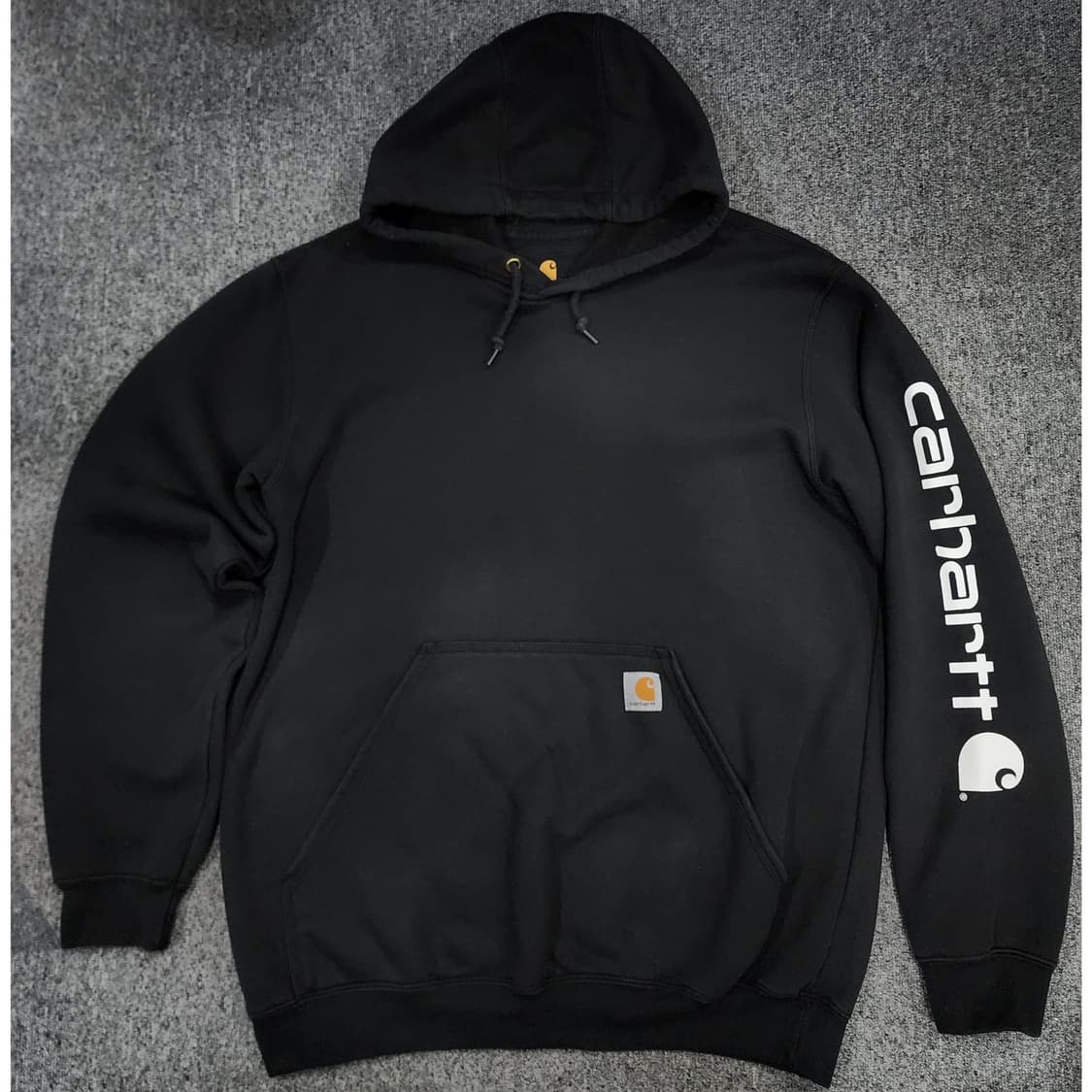 칼하트 오리지널핏 스펠로고 후드티 M 상품이미지1