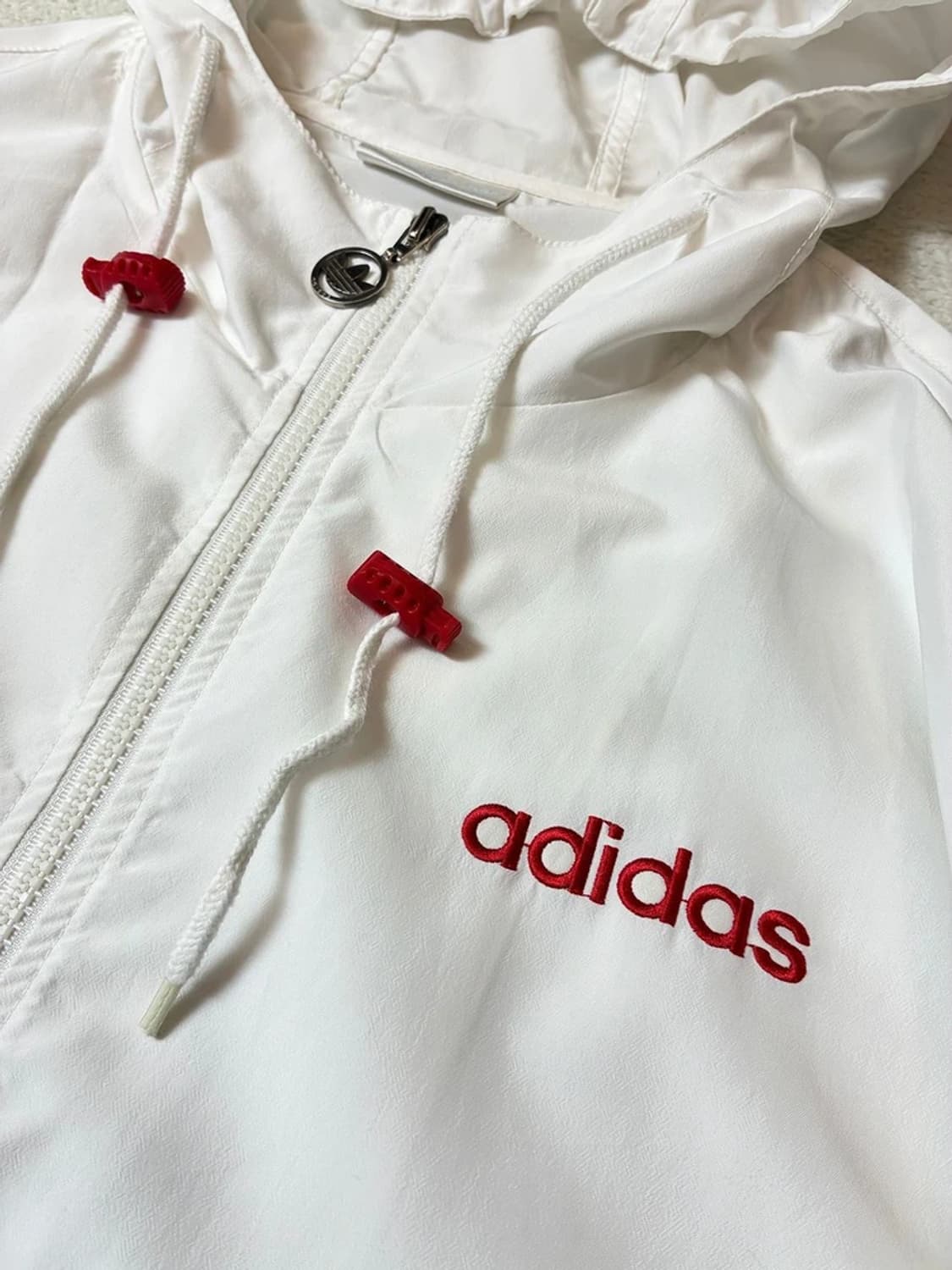 아디다스 90's 올드스쿨 빅로고 바람막이 자켓 PN7778 상품이미지5