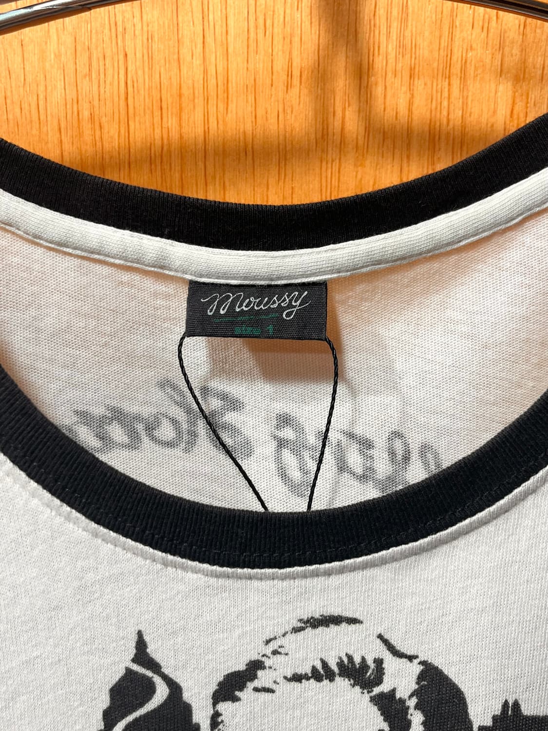 MOUSSY 링거 티셔츠 상품이미지3