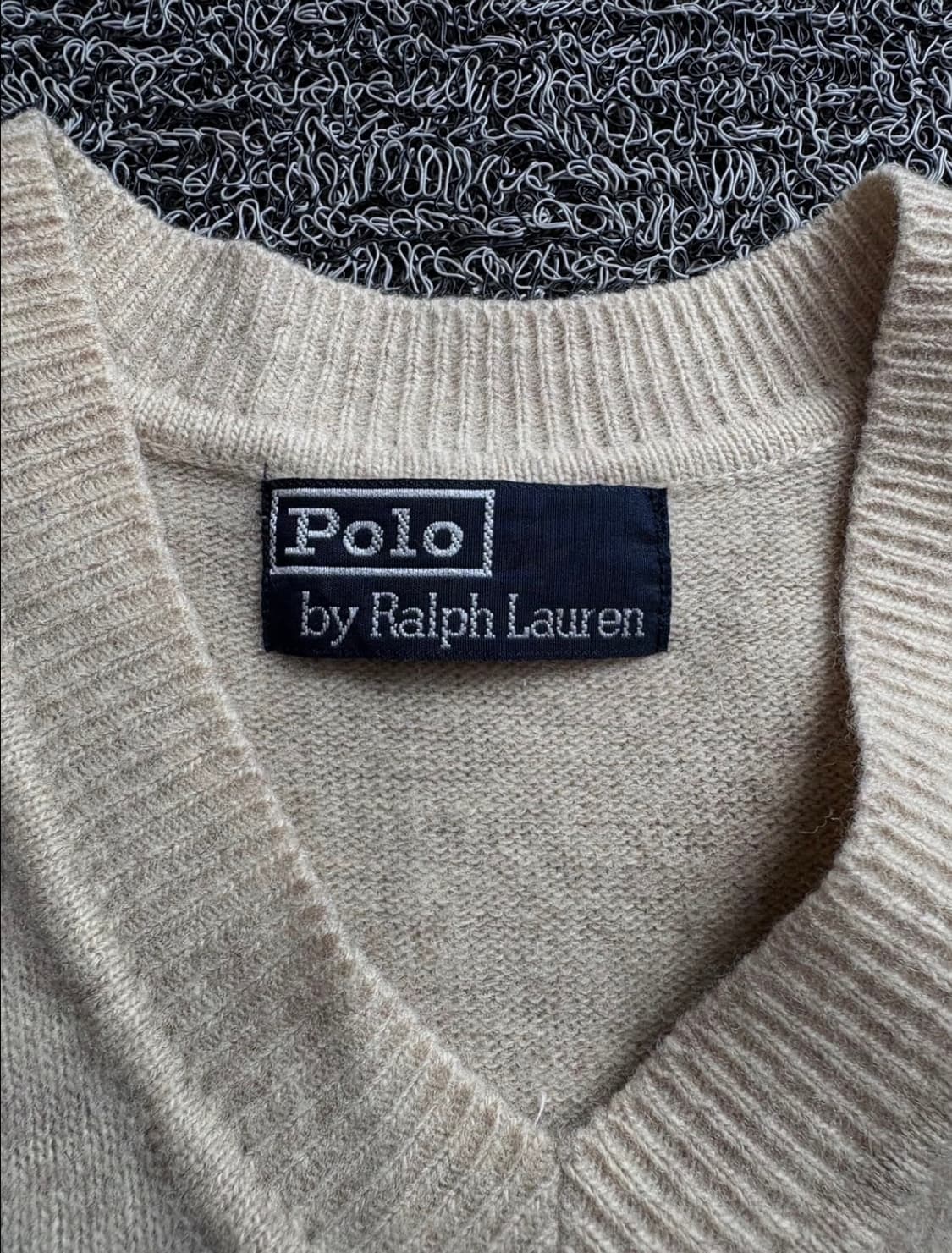 폴로 랄프로렌 포니로고 아가일 니트 베스트 4174 상품이미지4