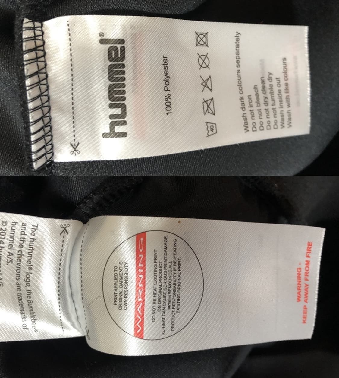 험멜 23-24 사우샘프턴FC 블랙 앤섬자켓 L(유럽) 상품이미지8