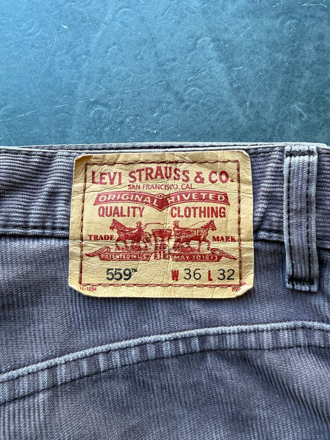 리바이스 559 코듀로이 팬츠 상품이미지6