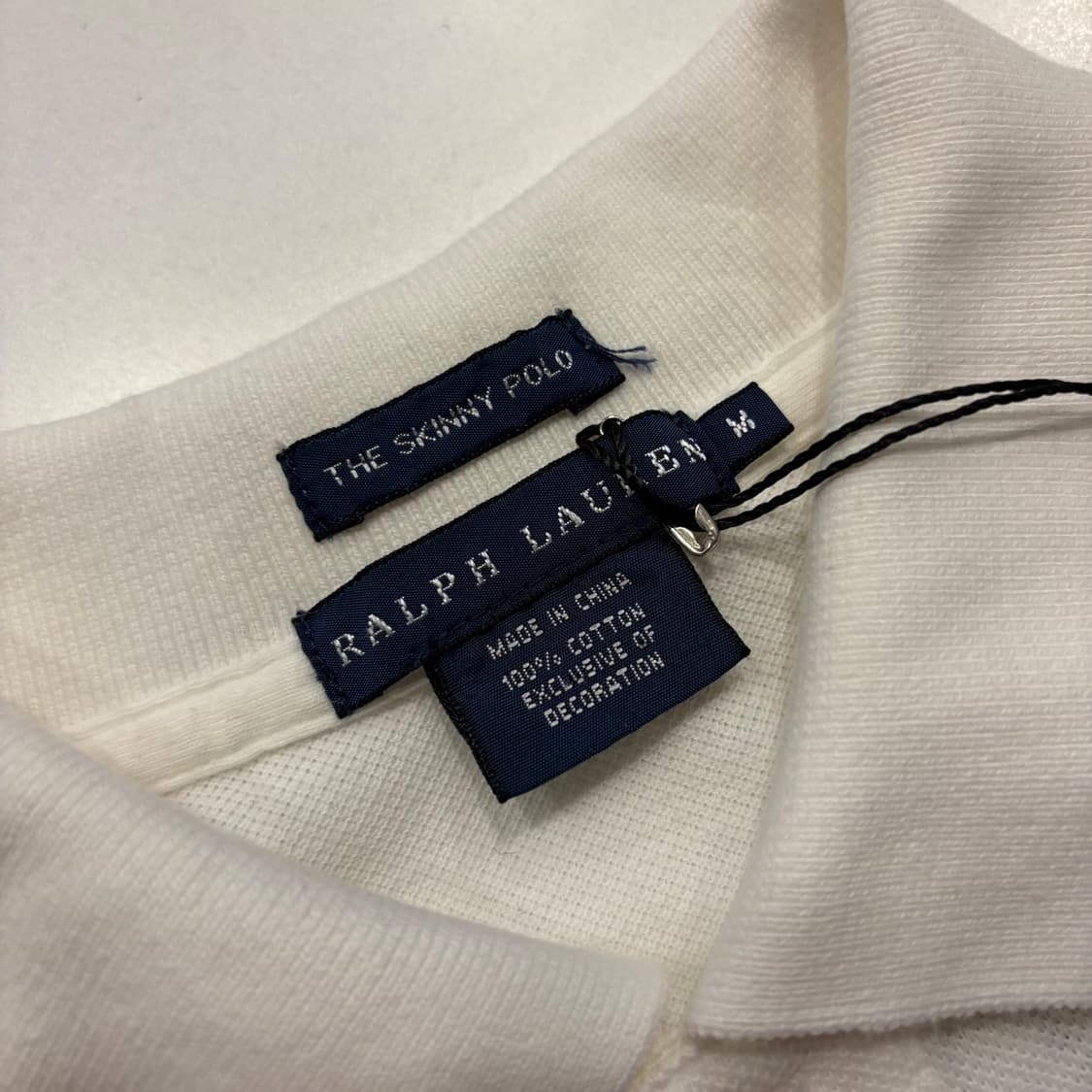 [M] 폴로 랄프로렌 USA 성조기 반팔 카라티 화이트 B818 상품이미지7