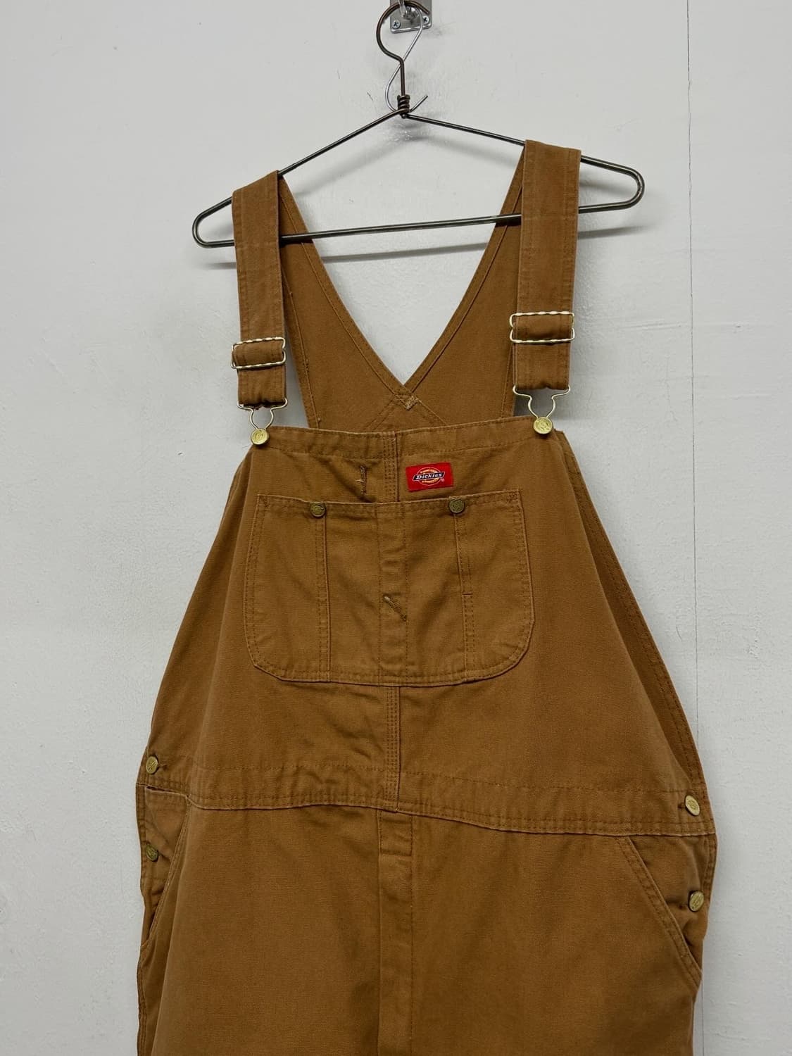 디키즈 빈티지 덕 캔버스 오버롤 멜빵바지 상품이미지2