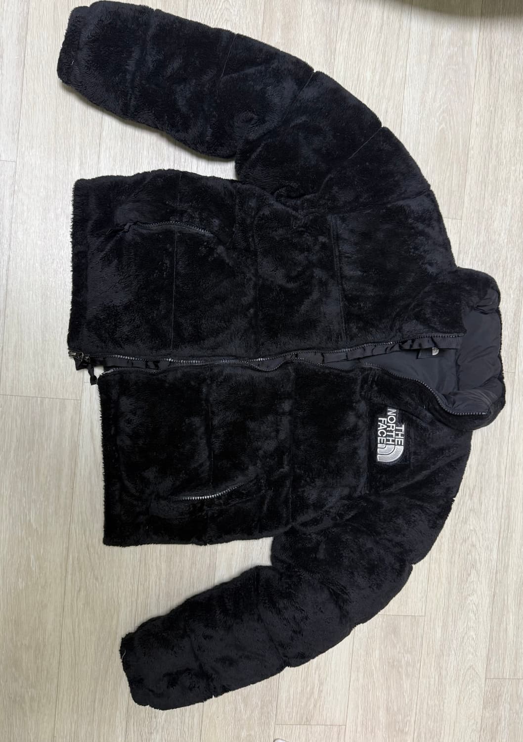 (W)노스페이스 벌사 벨루어 눕시 블랙 자켓 L(US M) 상품이미지2