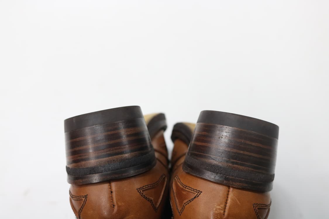 알프레도 바니스터 빈티지 웨스턴 스티치 레더 더비 (265) 상품이미지7