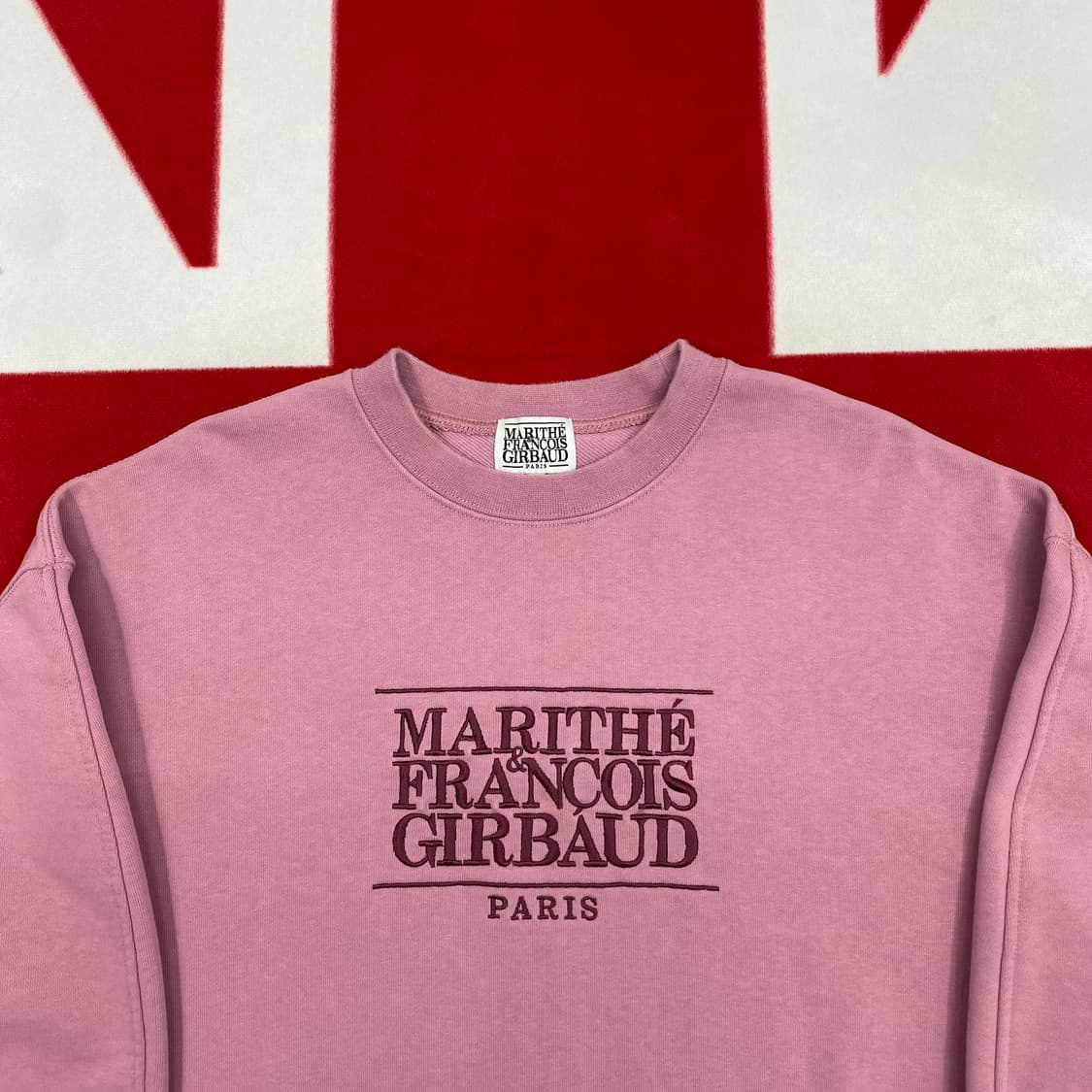 마리떼 크롭 맨투맨 여성 M  상품이미지3