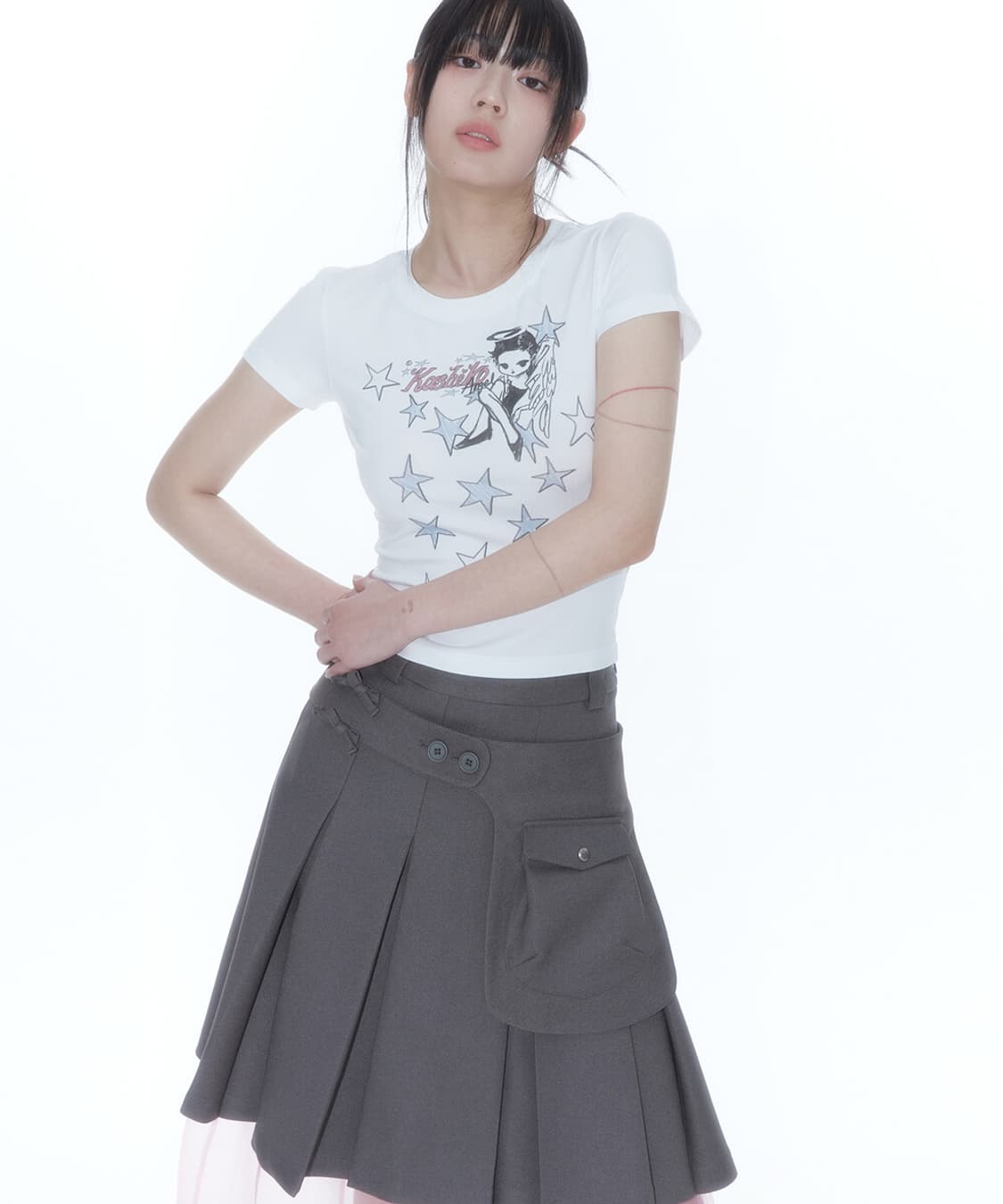 Kashiko Angelic Baby T Shirt 상품이미지5