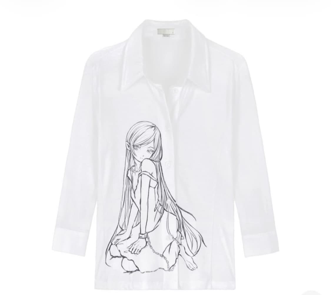 BONNAE Three Quarter Sleeve Shirt 상품이미지1