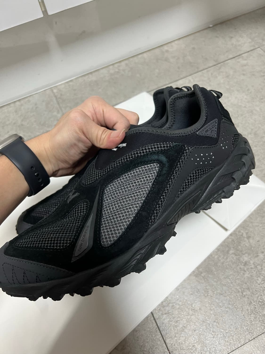 (270) 꼼데가르송옴므 뉴발란스 ML610S 블랙  상품이미지2