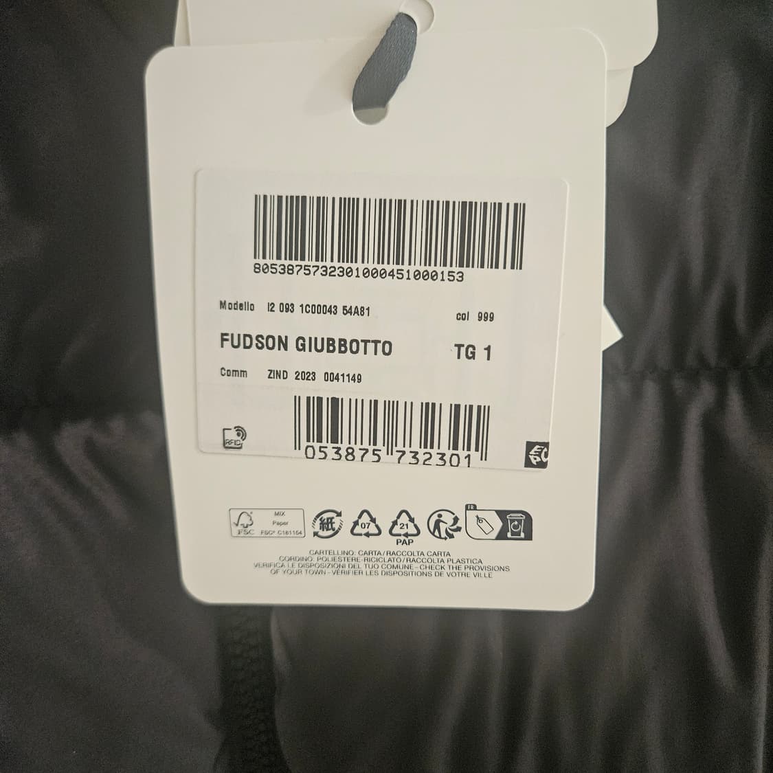 [백화점판 새상품] 몽클레어 퍼드슨 / 허드슨 패딩 1사이즈 상품이미지7