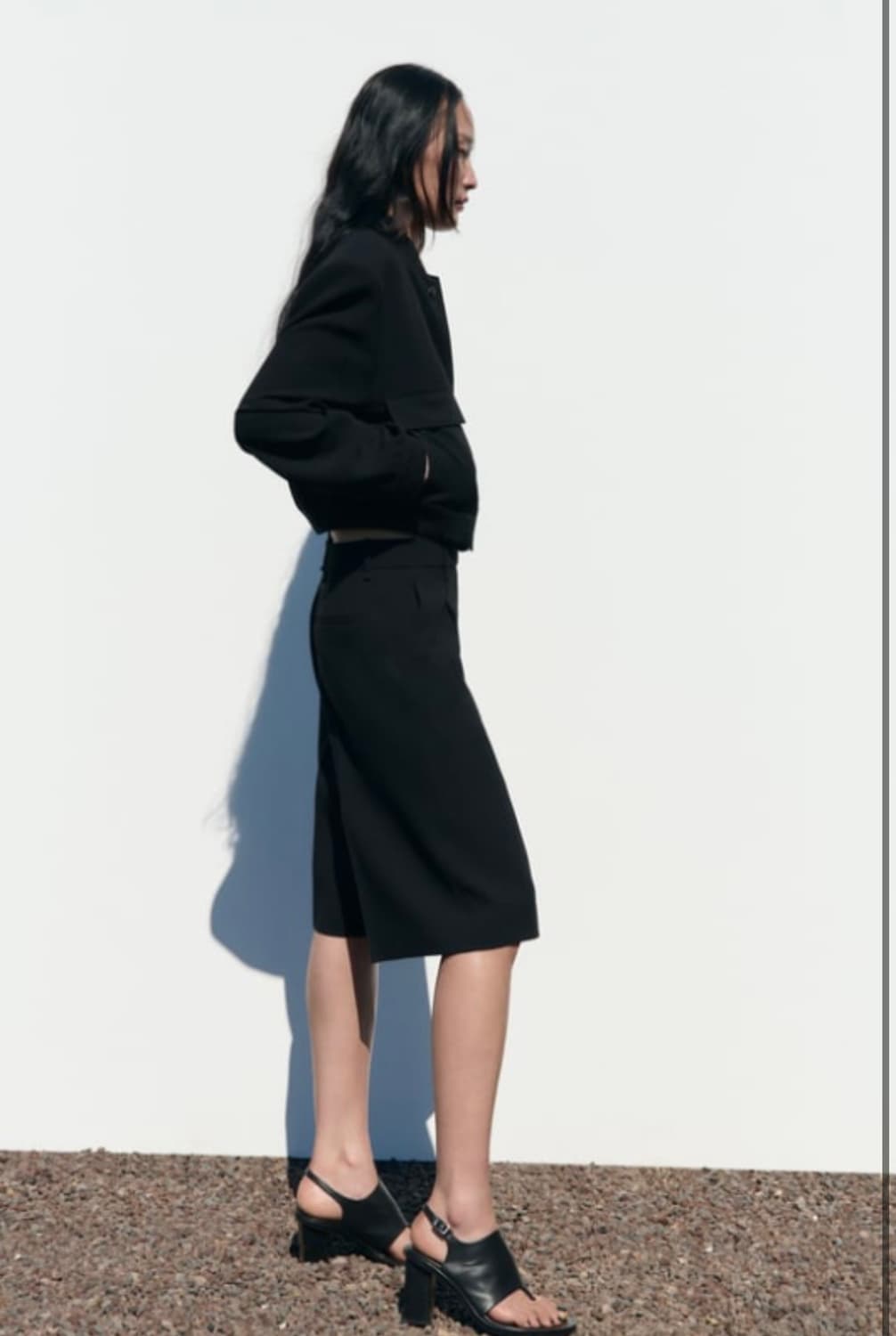 (새상품) 자라 포켓 맥시 봄버자켓 상품이미지2