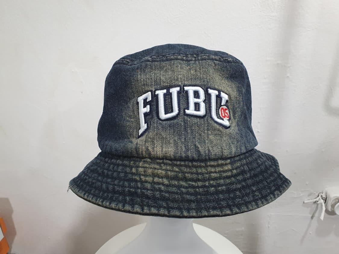 FUBU 데님 벙거지 버킷햇 S 상품이미지2