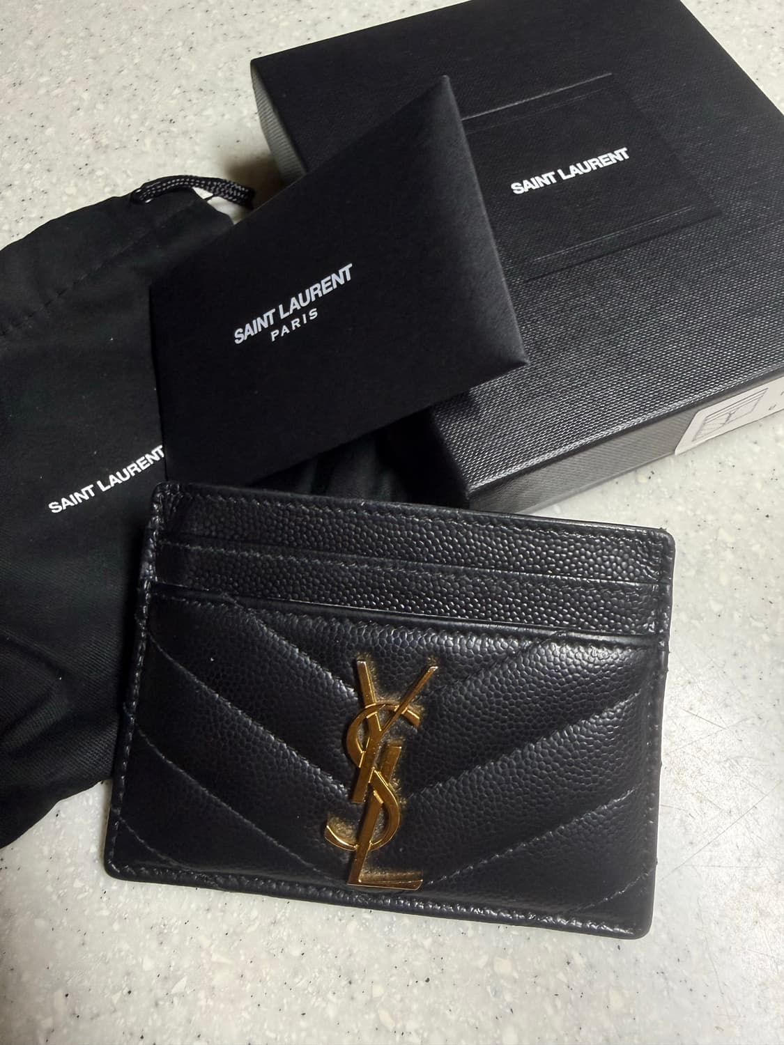 입생로랑카드지갑 상품이미지1