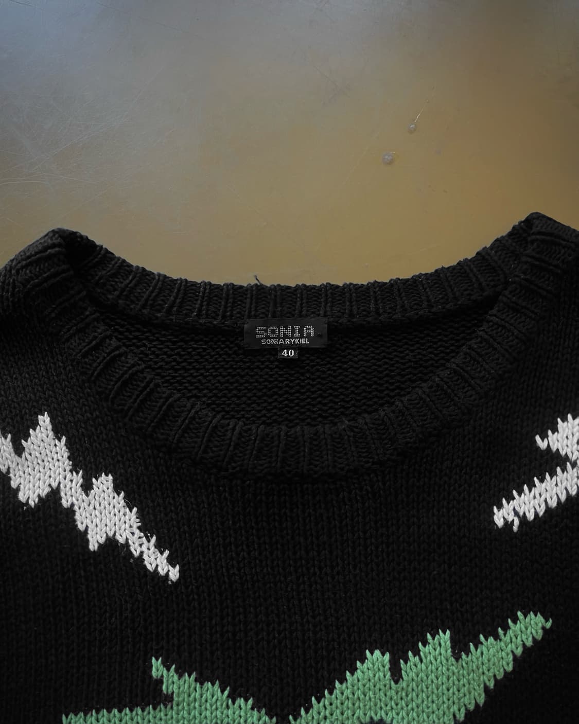 SONIA RYKIEL Cherry graphic Cotton Knit 상품이미지5