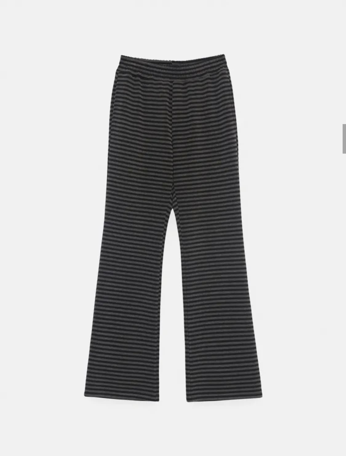 엔조블루스 마일드 스트라이프 밴딩 팬츠 부츠컷 S 상품이미지2