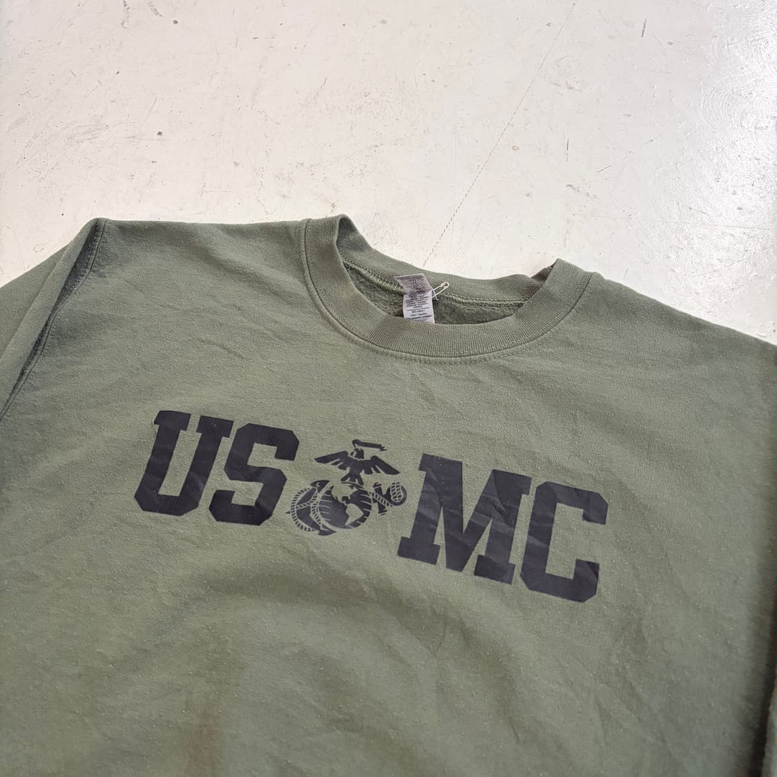 USMC 길단 빈티지 스웻셔츠 S 상품이미지4