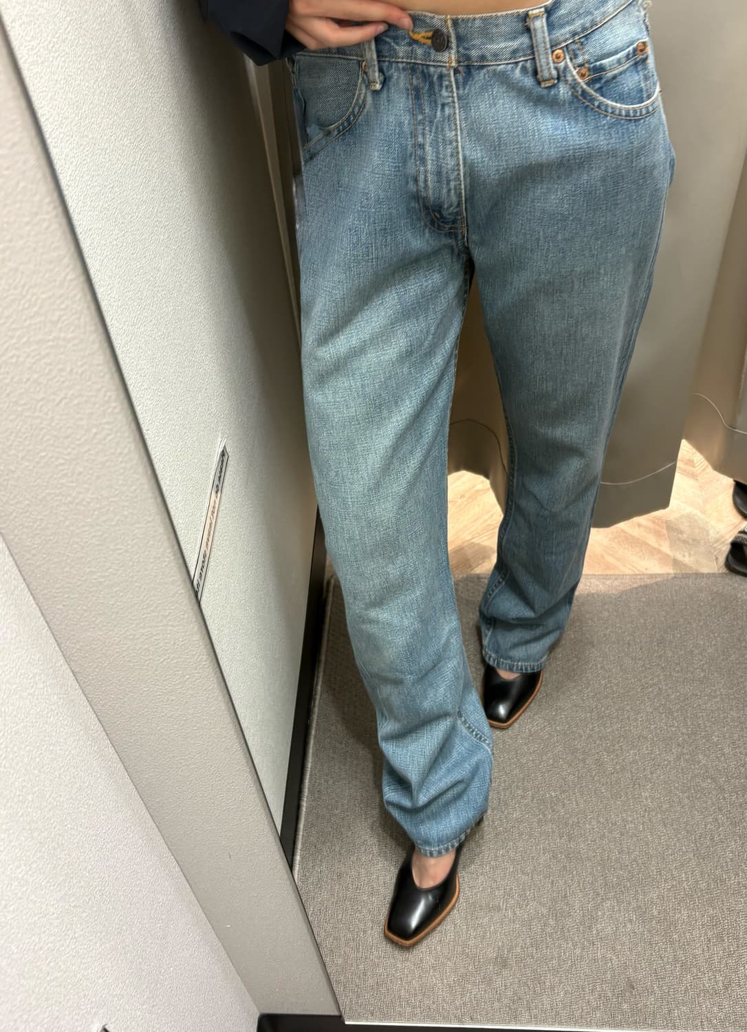 준와타나베x꼼데 연청 데님 상품이미지1