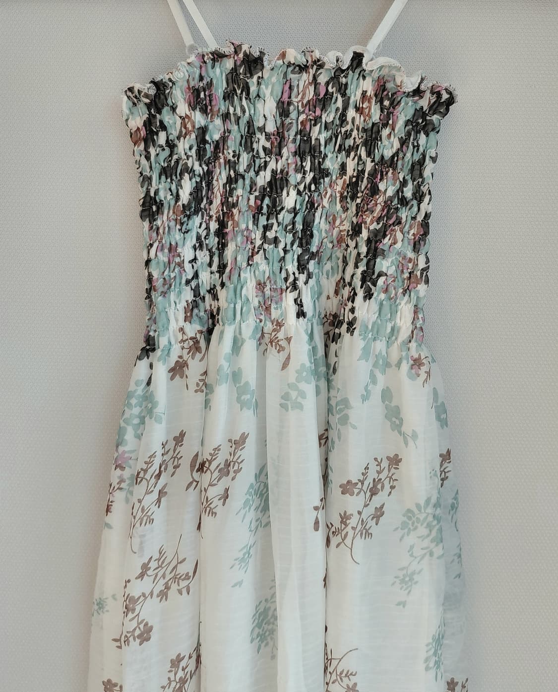 빈티지 플로럴 롱 원피스 상품이미지2