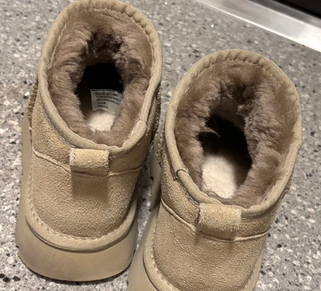 마르디 메크르디 어그 올리브 230 MINI UGG BOOTS 상품이미지7