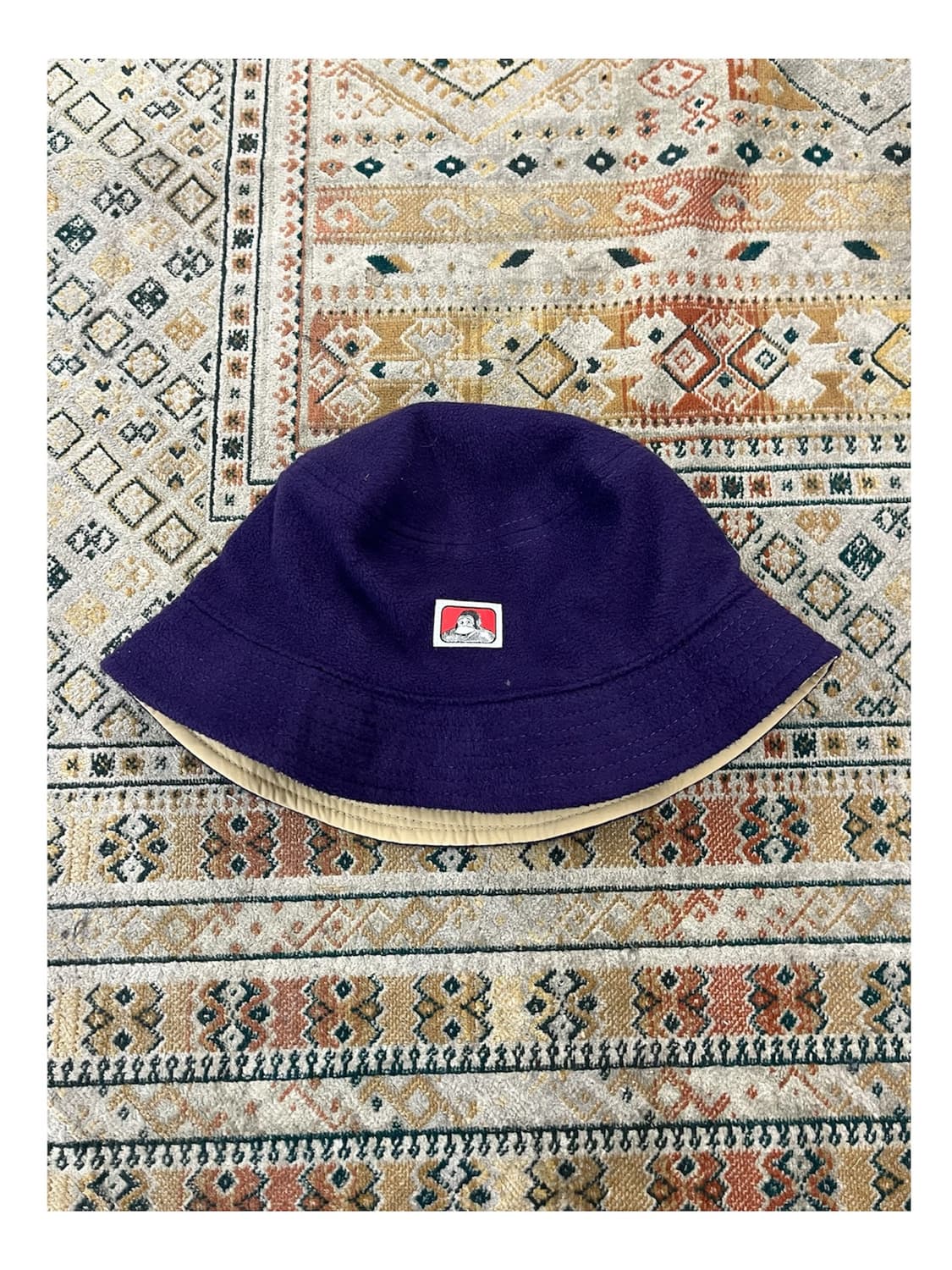 벤데이비스 리버시블 버킷햇 베이지 퍼플 #csz4028 상품이미지1