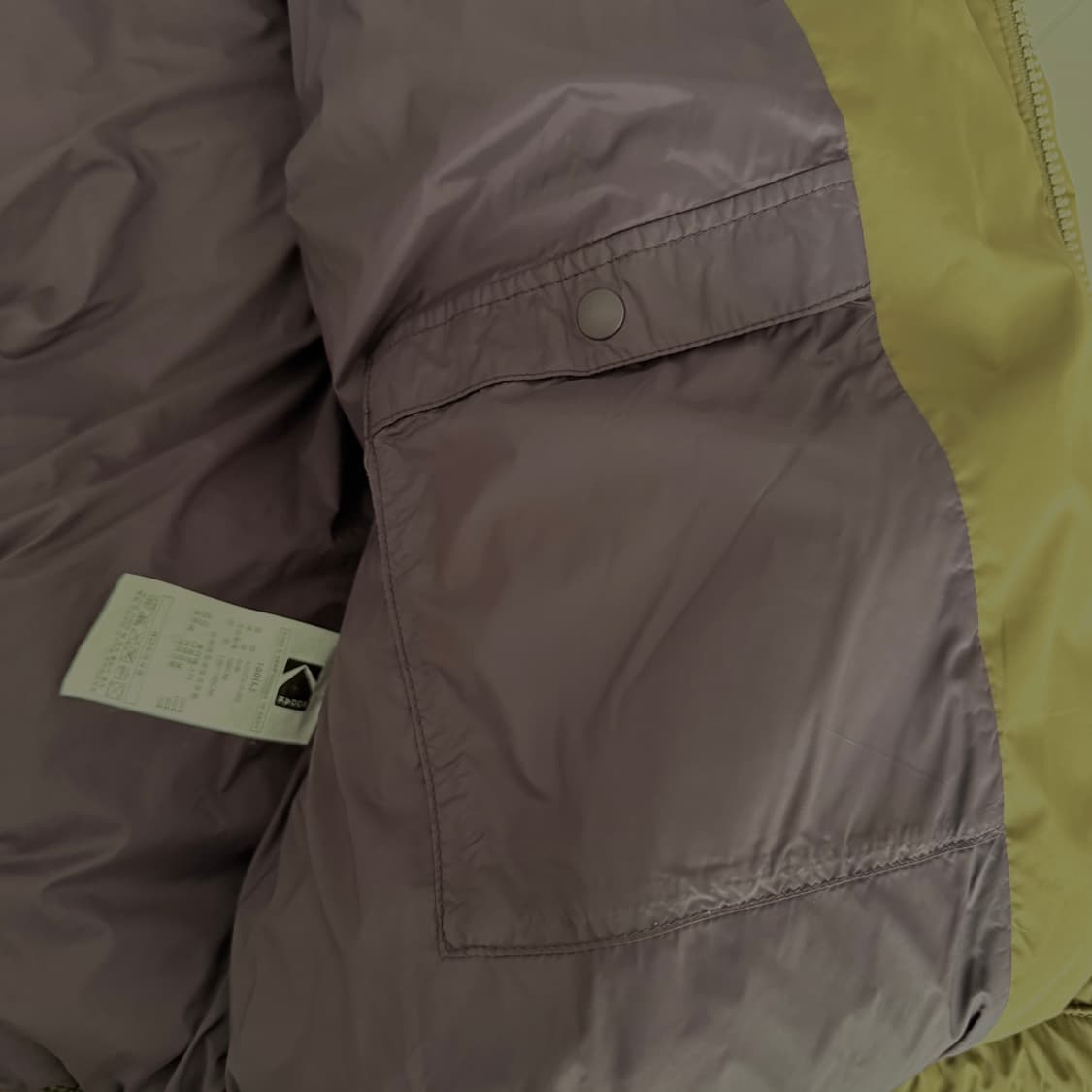 코닥 에센셜 스탠넥 덕다운 자켓 L 카키 상품이미지7