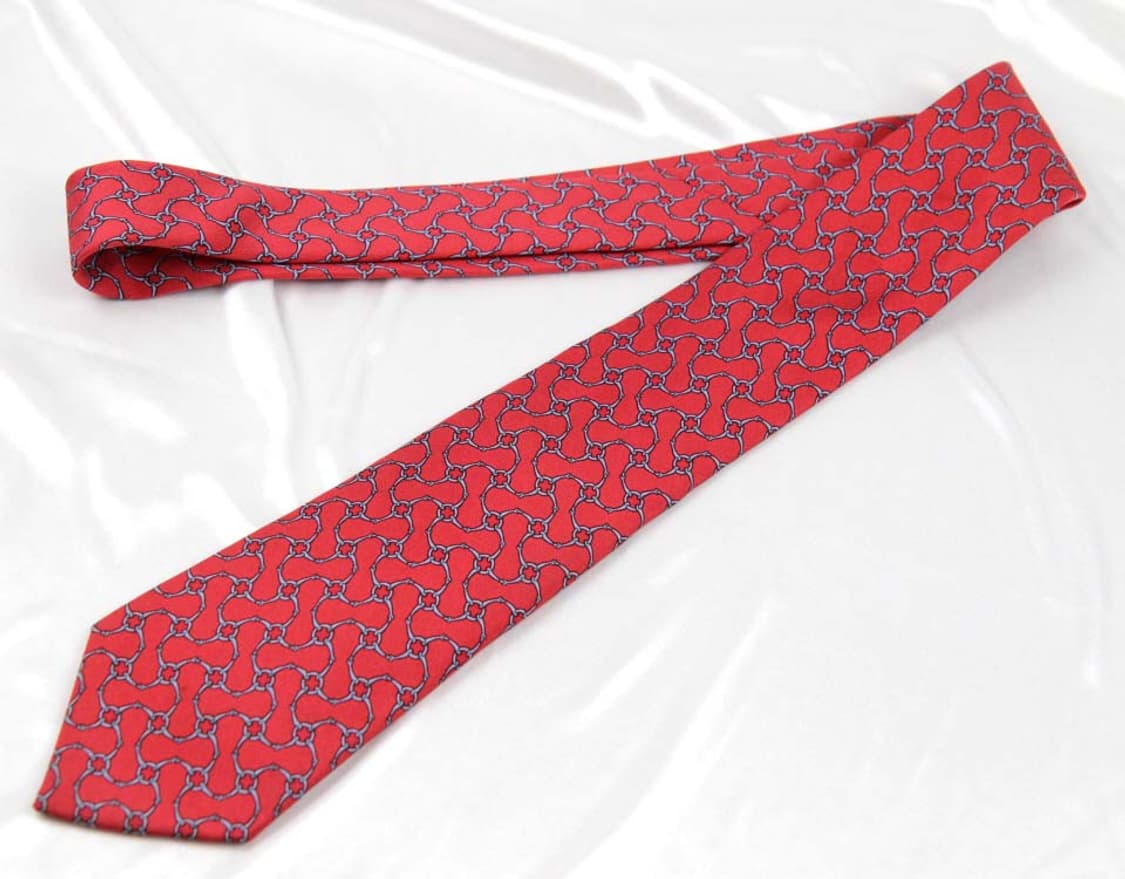 에르메스 7.8cm A등급 남자 명품 넥타이 상품이미지2