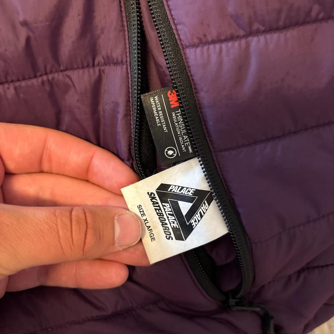 팔라스 리버서블 슈페리 자켓 퍼플 상품이미지3
