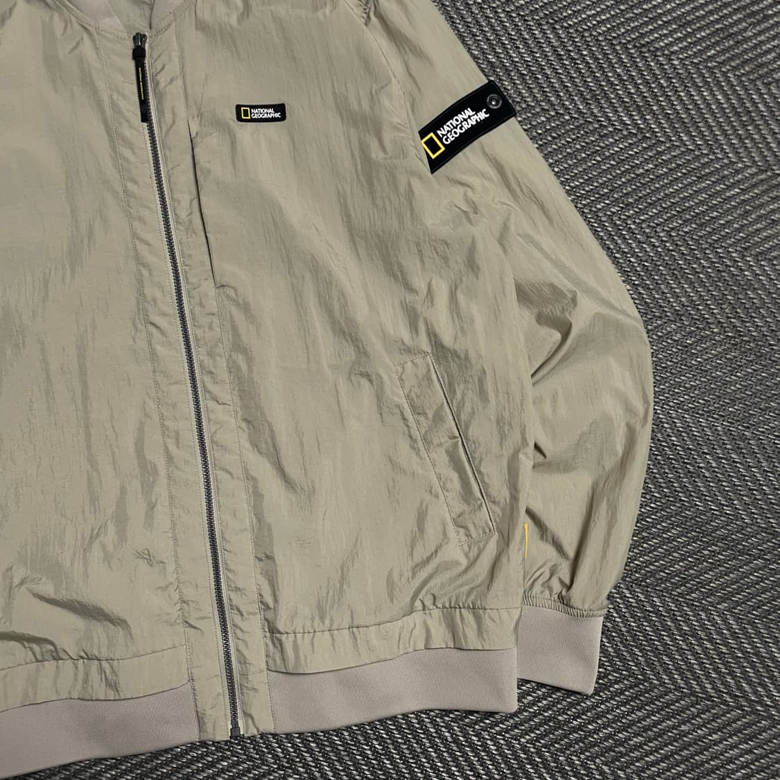 내셔널지오그래픽 와펜 나일론 블루종 경량 자켓y 5235 상품이미지3