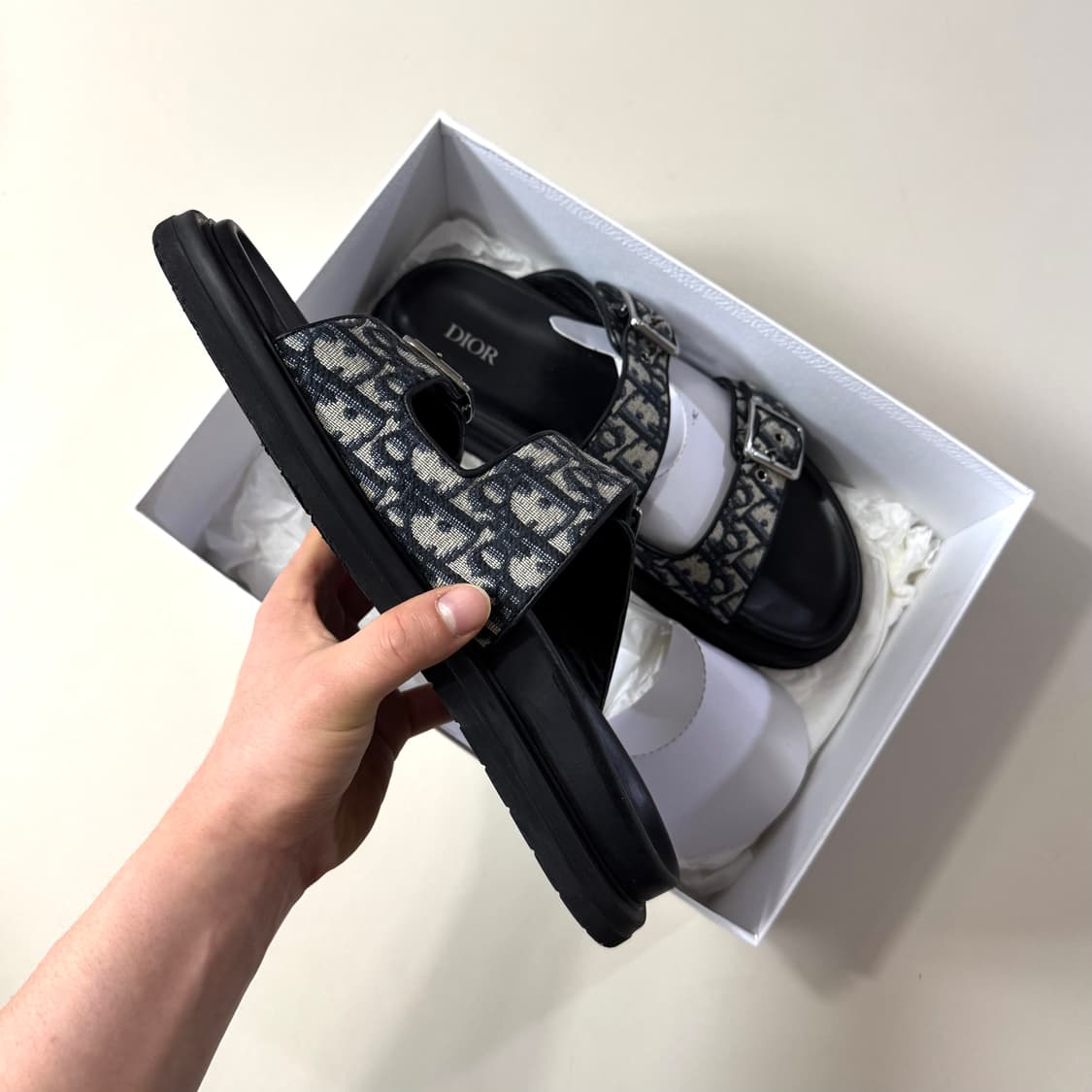 [42/당일출고]디올 오블리크 아쿠아 샌들 / 슬리퍼 상품이미지5