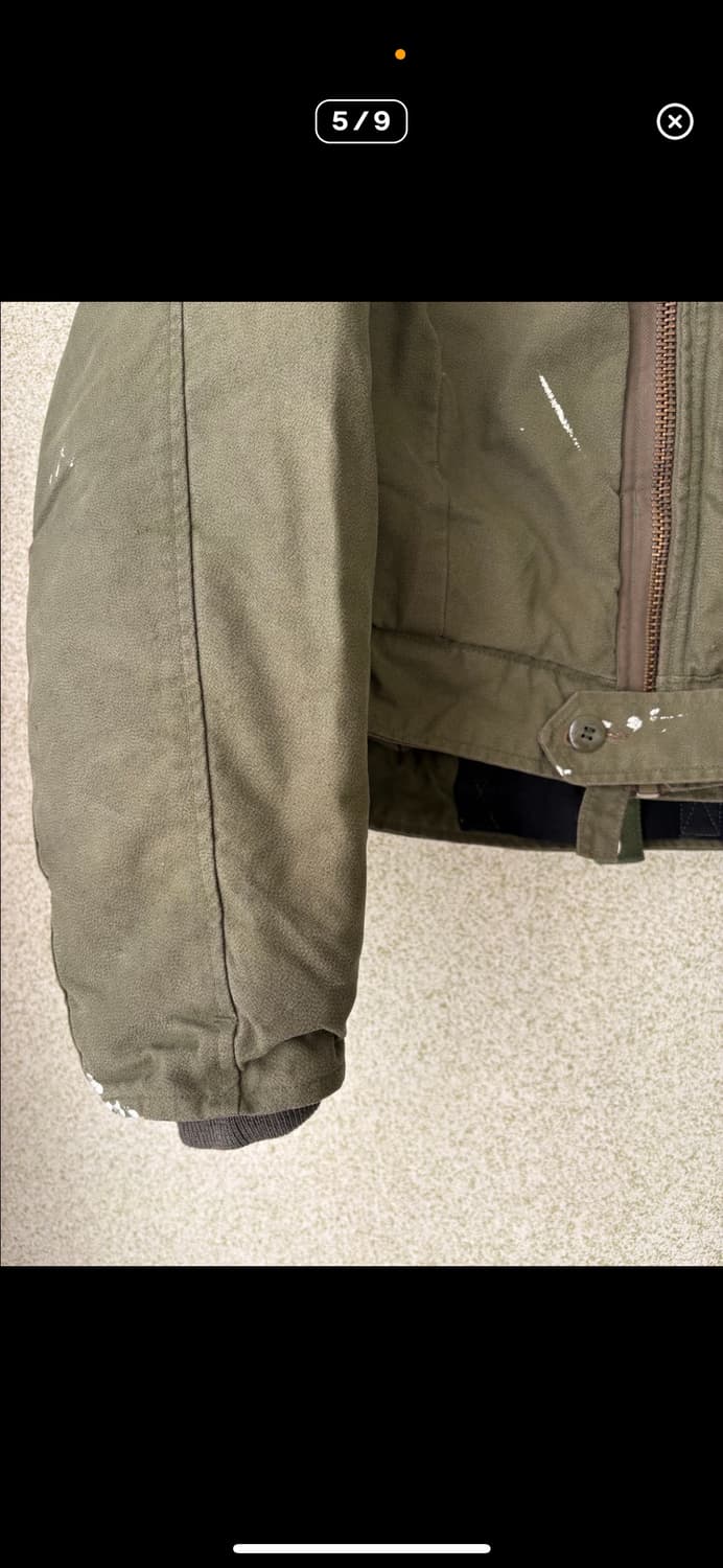 90s 캐나다군 빈티지 탱커 자켓(XL) 상품이미지5