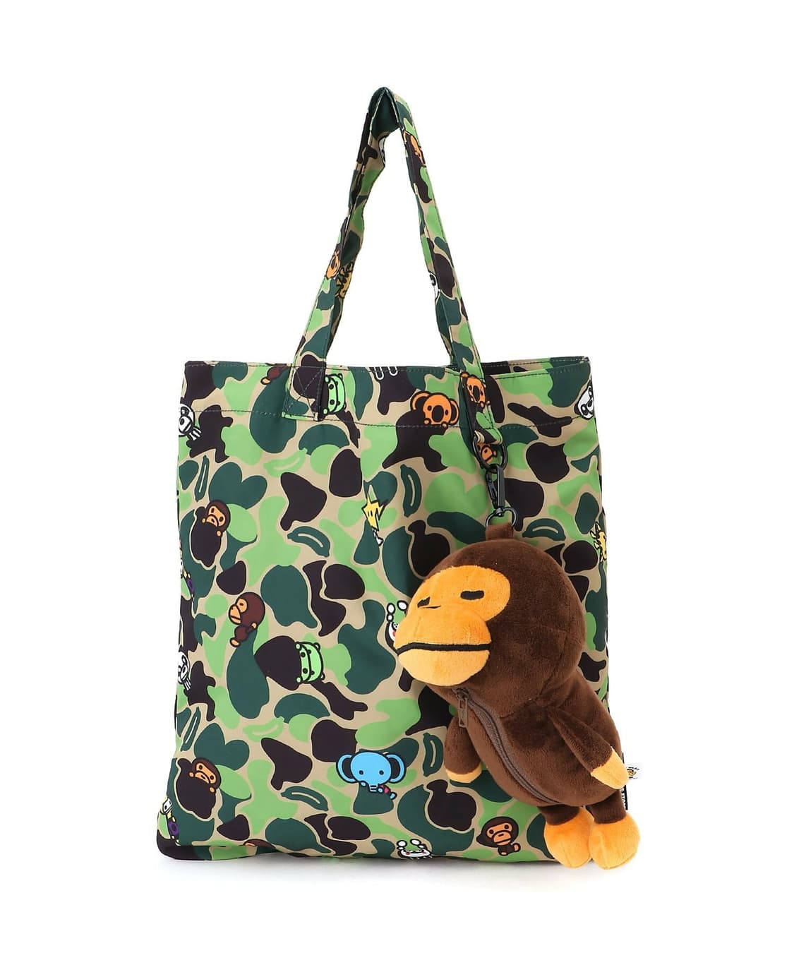 BAPE PLUSH DOLL TOTE BAG 베이프 베이비 마일로 플러시 상품이미지1