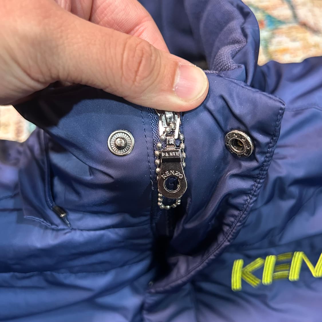 [XL] 겐조 자수로고 경량패딩 자켓 상품이미지4