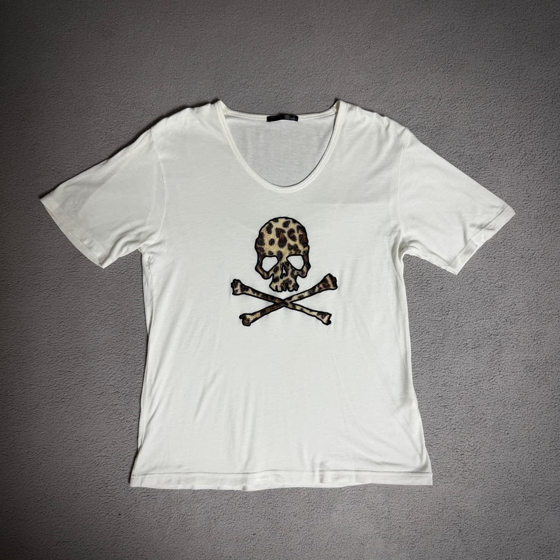 Custom culture leopard skull t shirt 상품이미지1
