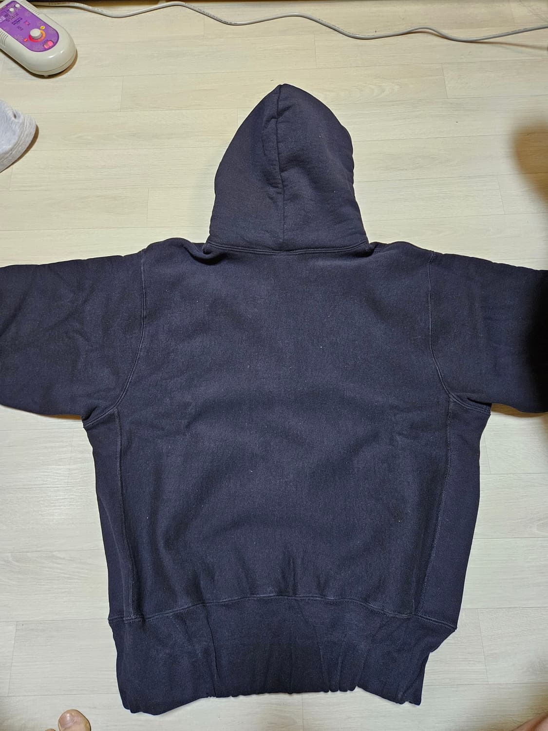 CAMBER 캠버 풀오버 스웻 후디 블랙  라지 상품이미지2