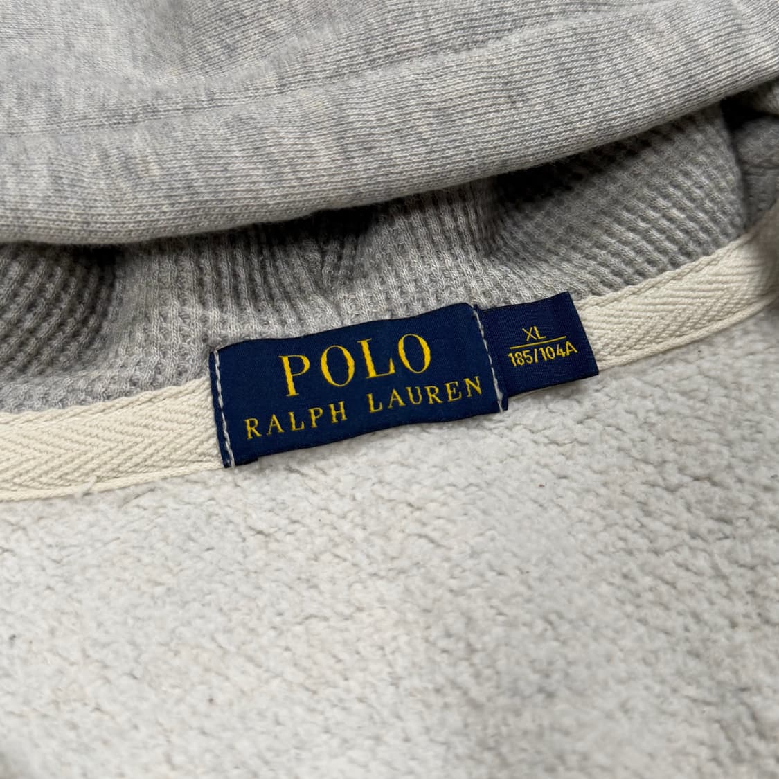 폴로 랄프로렌 그레이 써멀 후드집업 상품이미지3