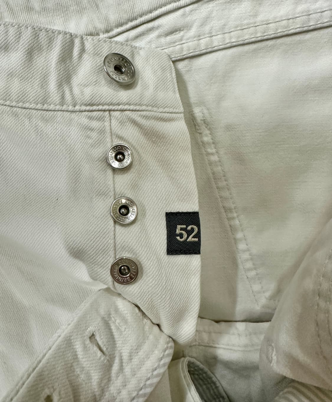 브루넬로 쿠치넬리 화이트 데님 팬츠 사이즈 52 상품이미지6