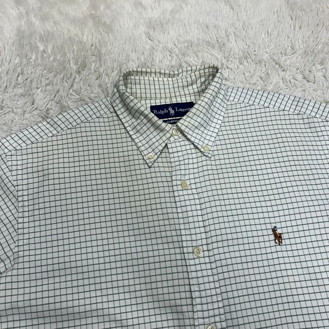 Polo Green Check Shirt  상품이미지5