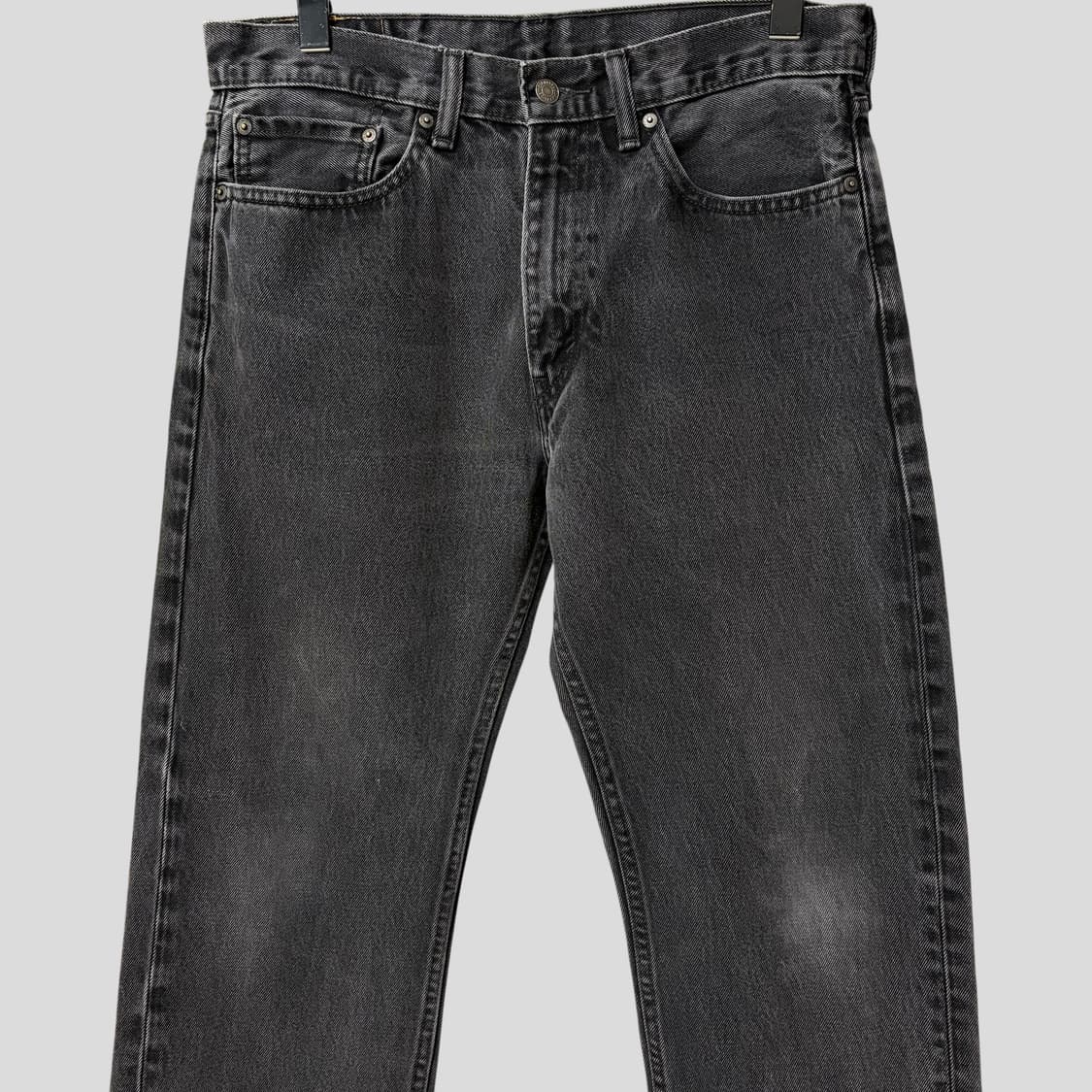(34)리바이스505 흑청 데님 청바지 상품이미지2