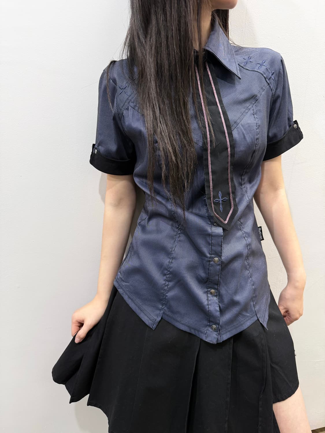 오즈온 셔츠&타이 셋업 상품이미지4