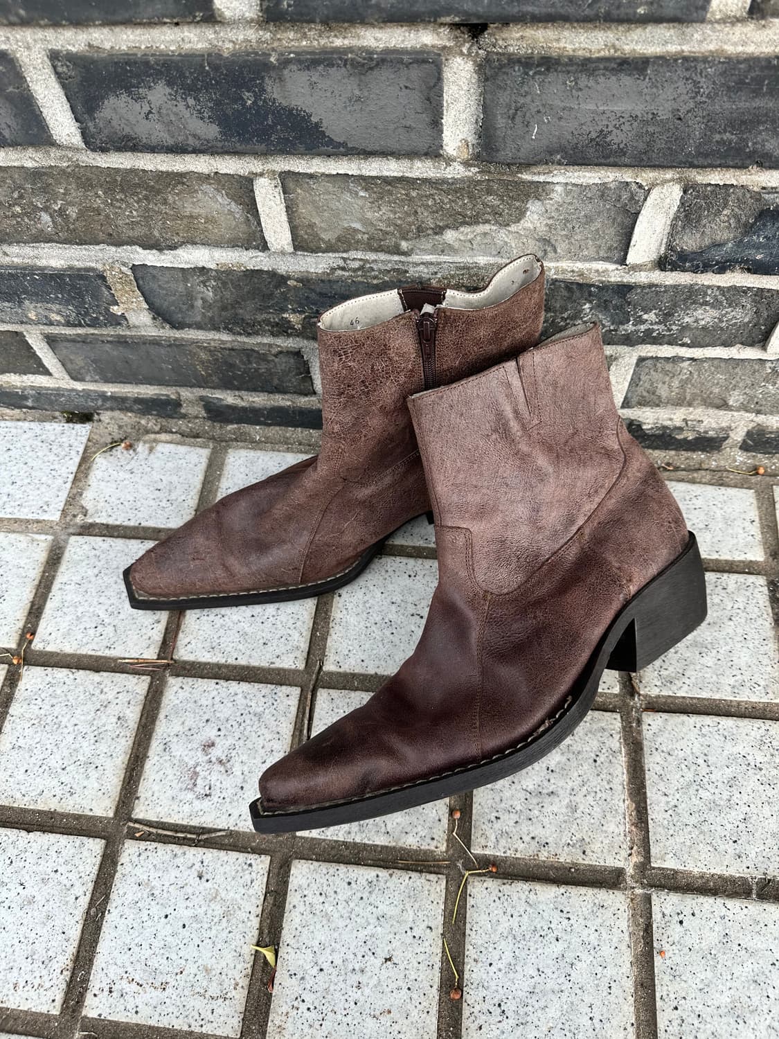 빈티지 브라운 웨스턴 부츠  상품이미지4