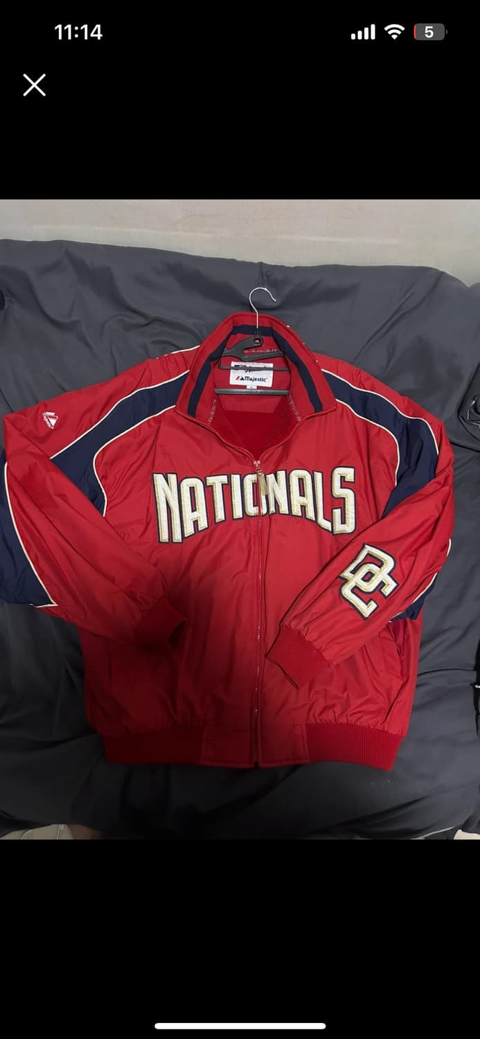 마제스틱 워싱턴 내셔널스 야구 자켓 XL 상품이미지1