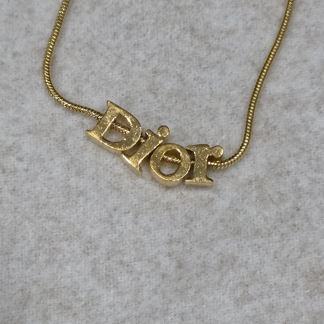 디올 금장 dior 로고 스네이크 팔찌(남녀공용) 상품이미지1